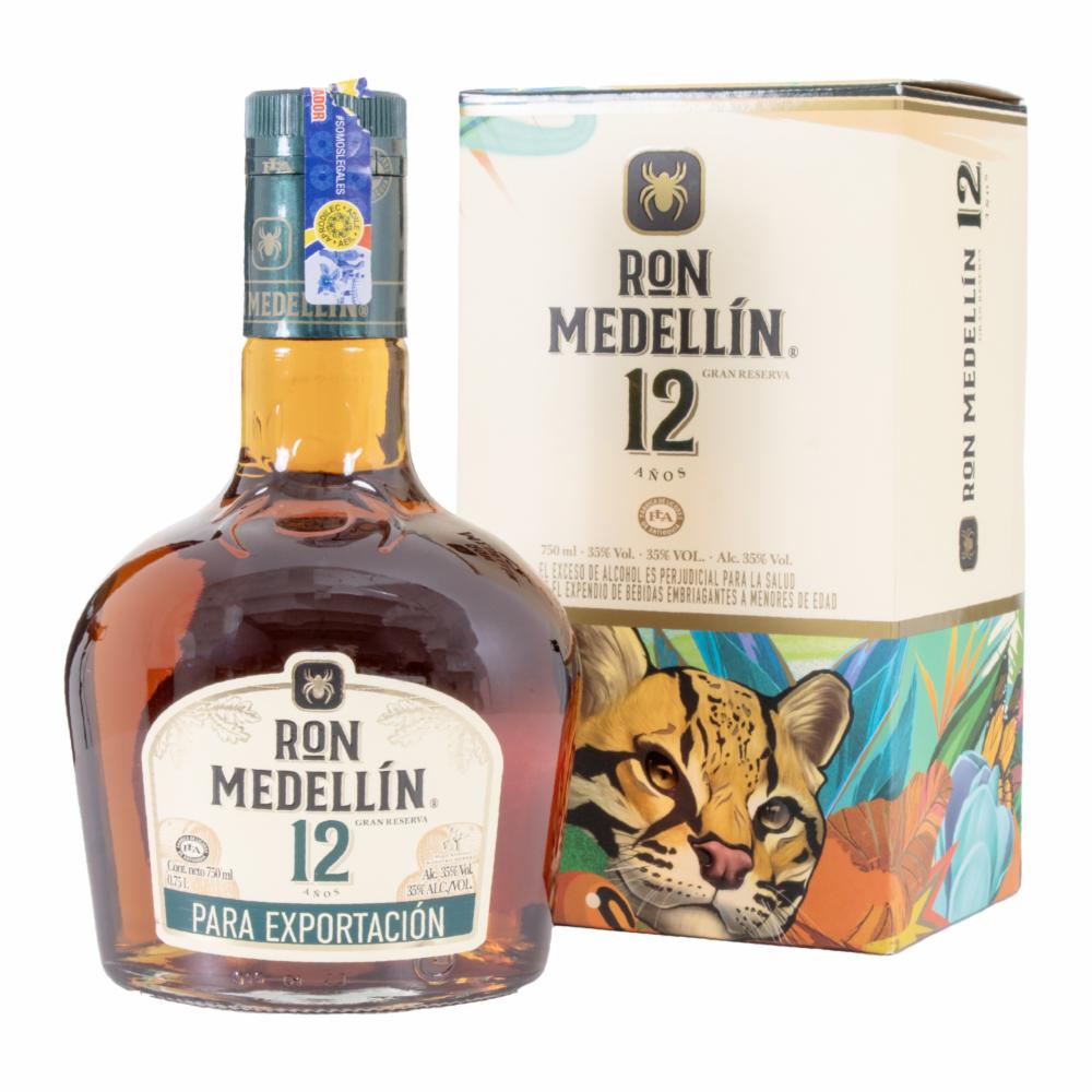 Ron Gran Reserva 12 Años Ron MedellÍn 750 Ml