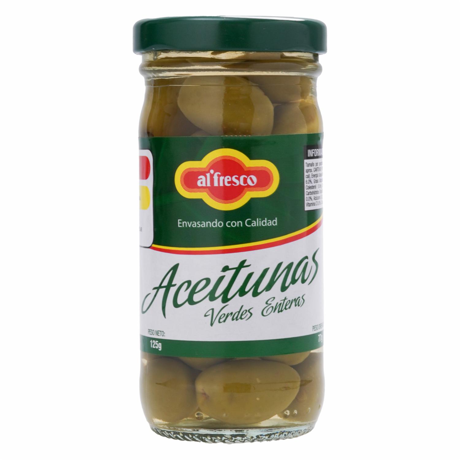 Aceitunas Verde AL’FRESCO 125 g