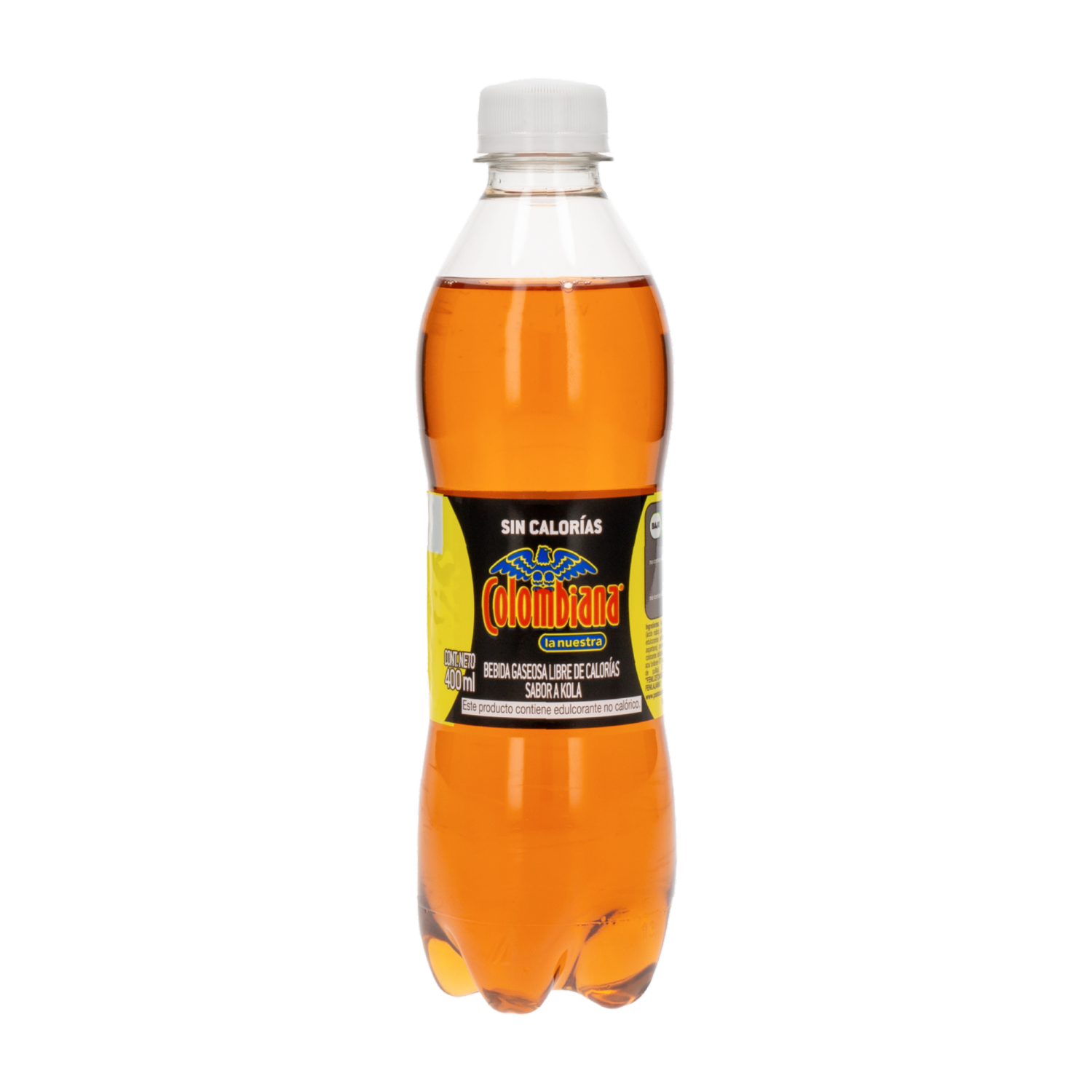 Gaseosa Sabor A Kola Sin Azúcar COLOMBIANA 400 Ml