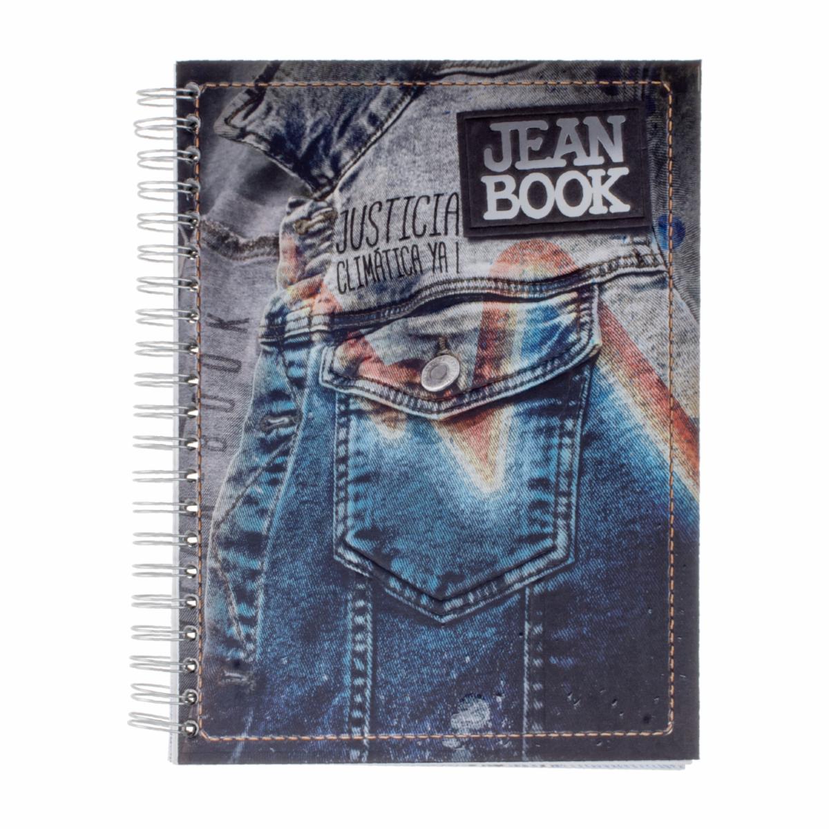 Cuaderno Universitario Doble O Jean Book A Cuadros JEAN BOOK 160 Hojas