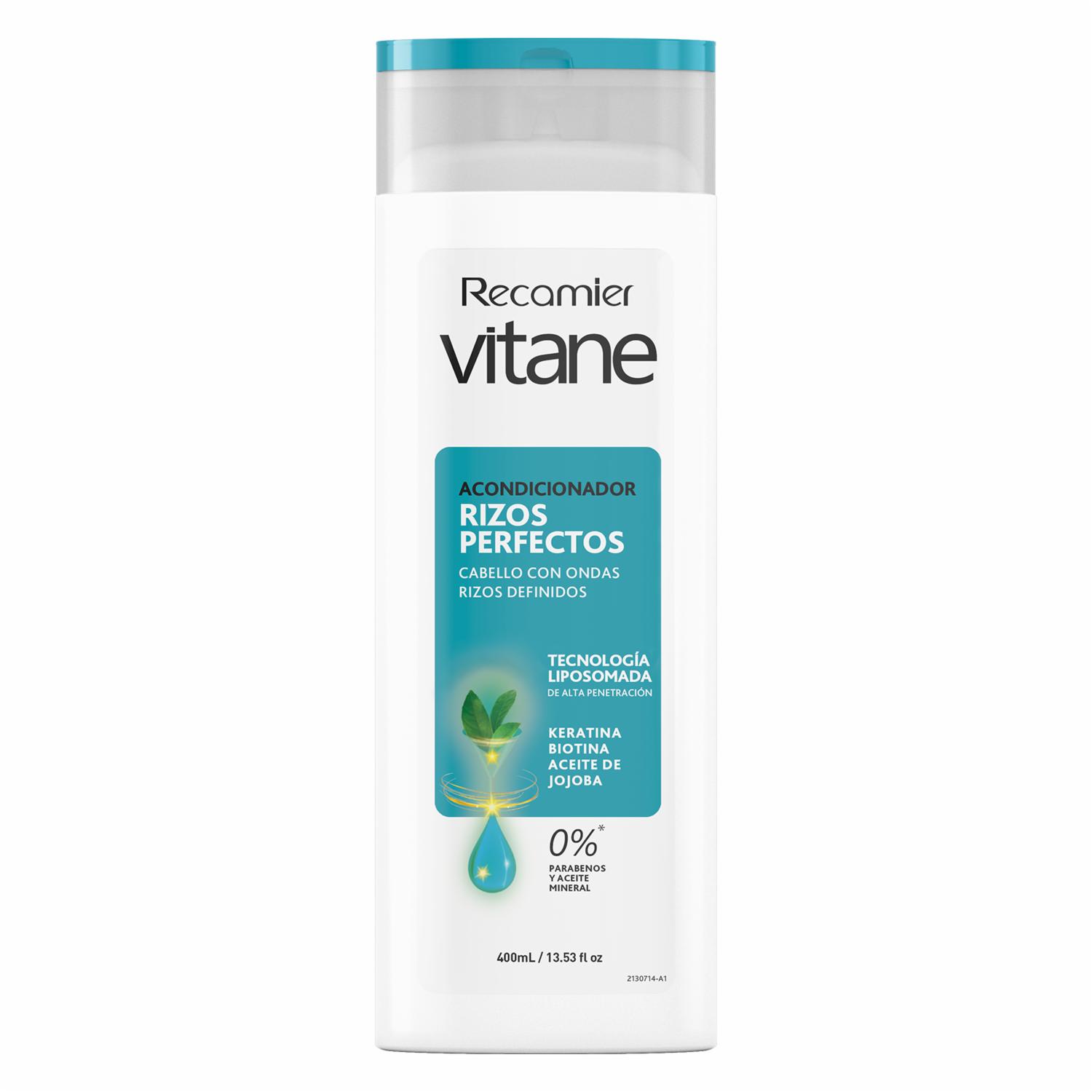 Acondicionador De Cabello Rizos Perfecto VITANE 400 Ml