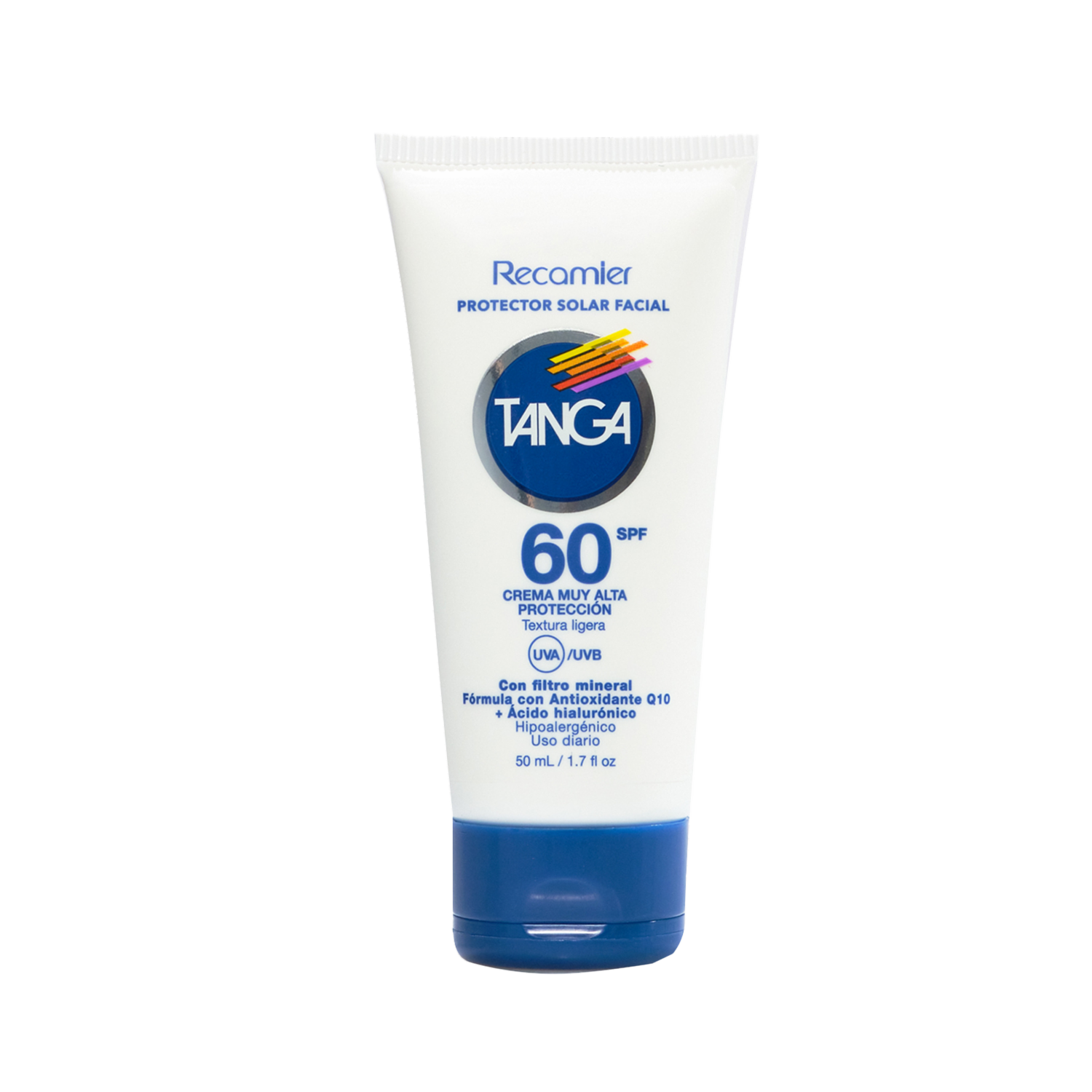 Protector Solar Facial Q10 Spf 60 TANGA 50 Ml