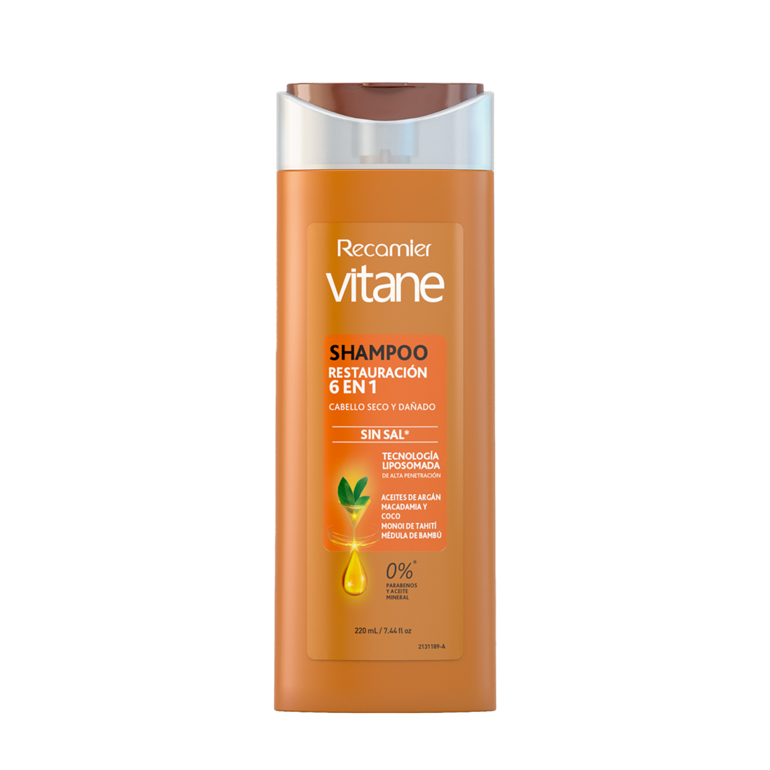 Shampoo De Cabello Restauración 6 En 1 VITANE 220 Ml