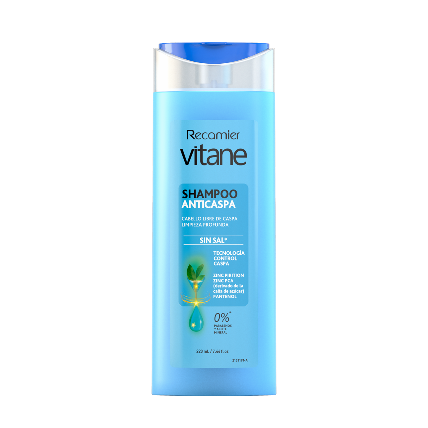 Shampoo De Cabello Anticaspa Para Dama VITANE 220 Ml