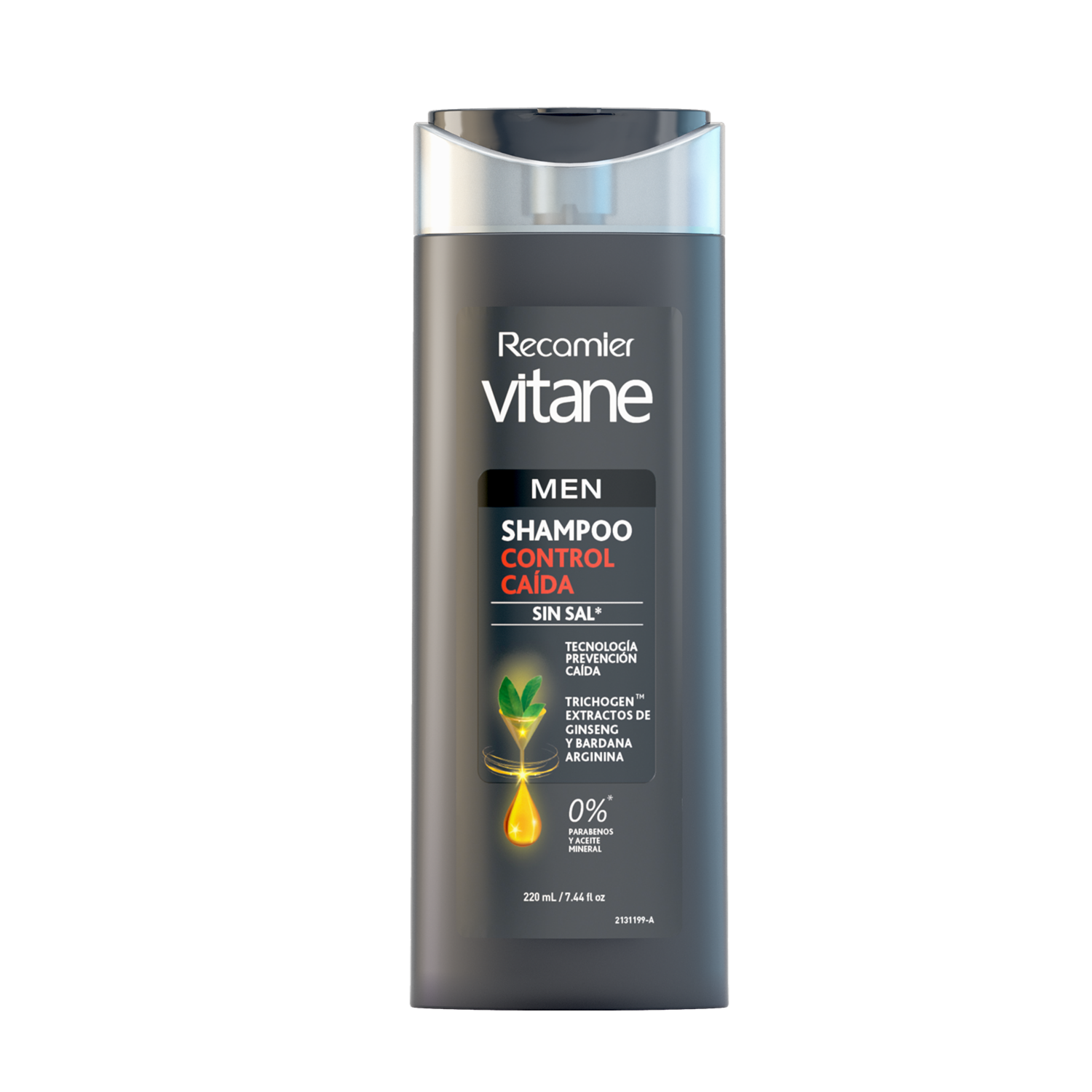 Shampoo De Cabello Anticaspa Para Caballero VITANE 220 Ml
