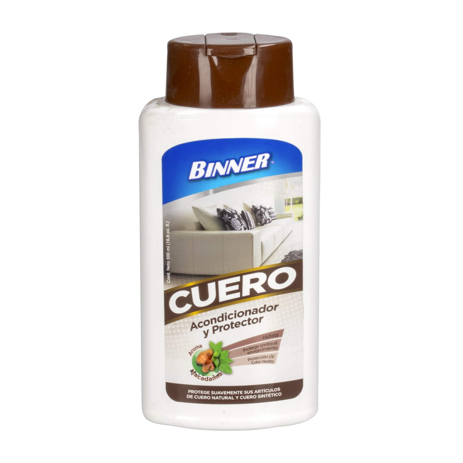 Limpiador De Cuero Con Acondicionador BINNER 500 Ml