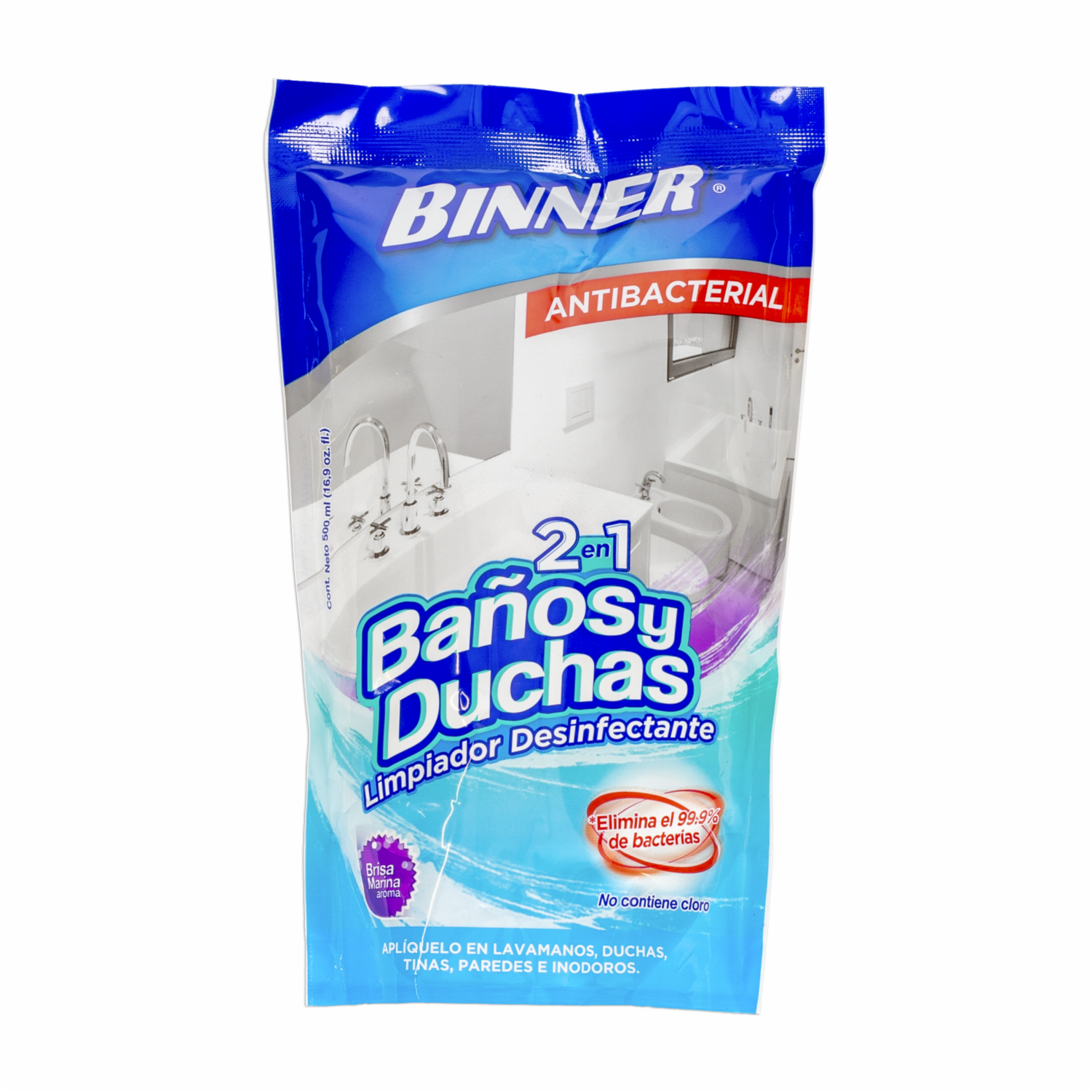 Limpiador Desinfectantes Para Baños / Duchas BINNER 500 Ml