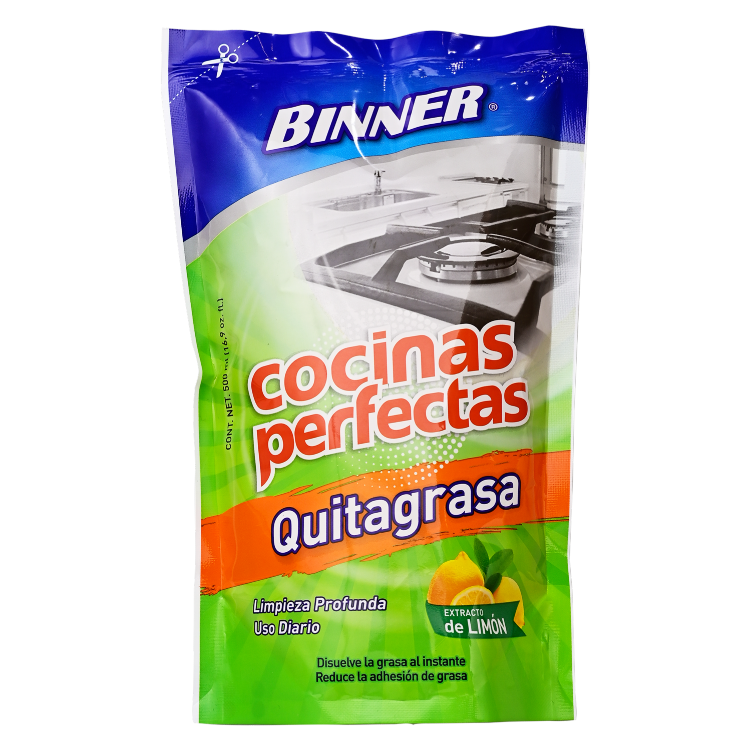 Quitagrasa De Cocina BINNER Doypack 500 Ml