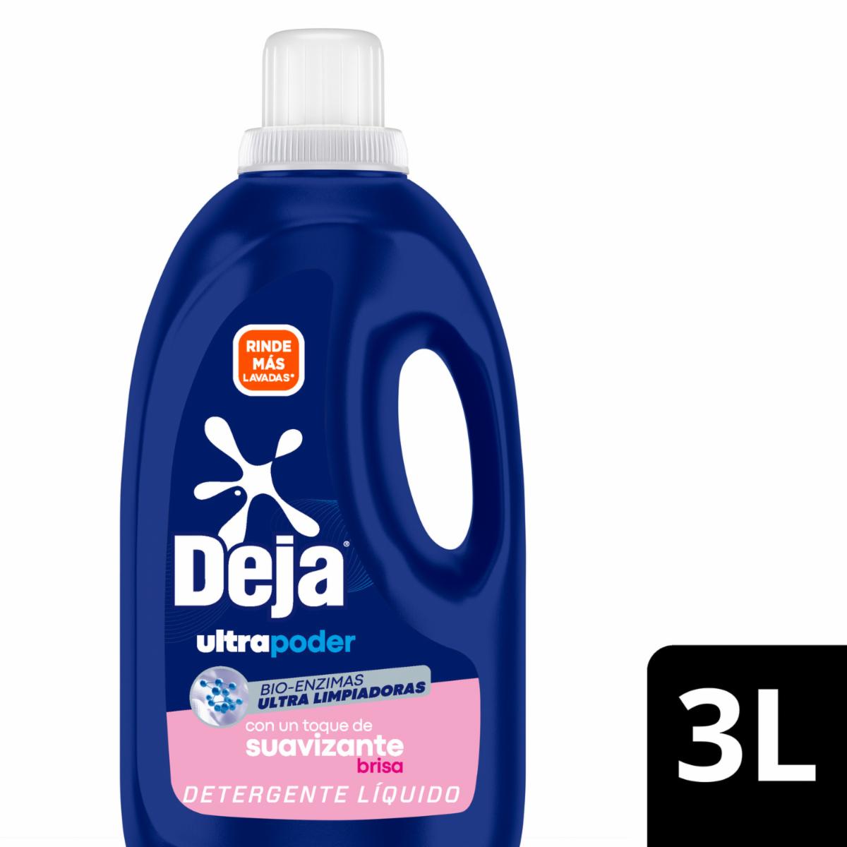 Detergente Liquido Suave Brisa Primavera DEJA 3000 Ml