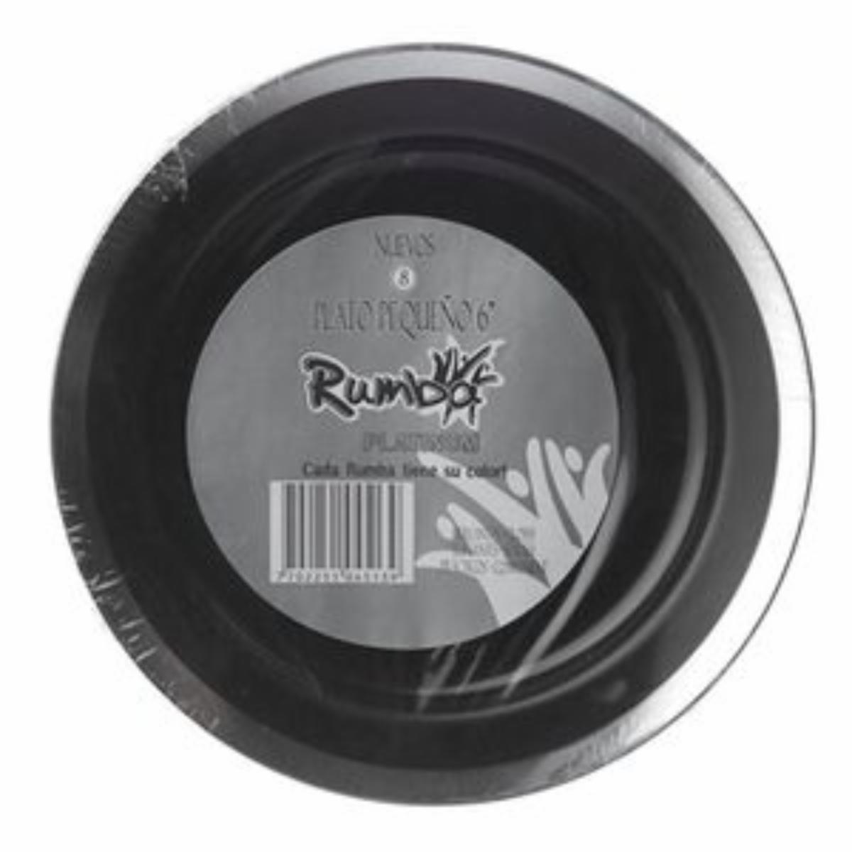 Plato Plato 6 Pulgadas RUMBA 8 Unidades