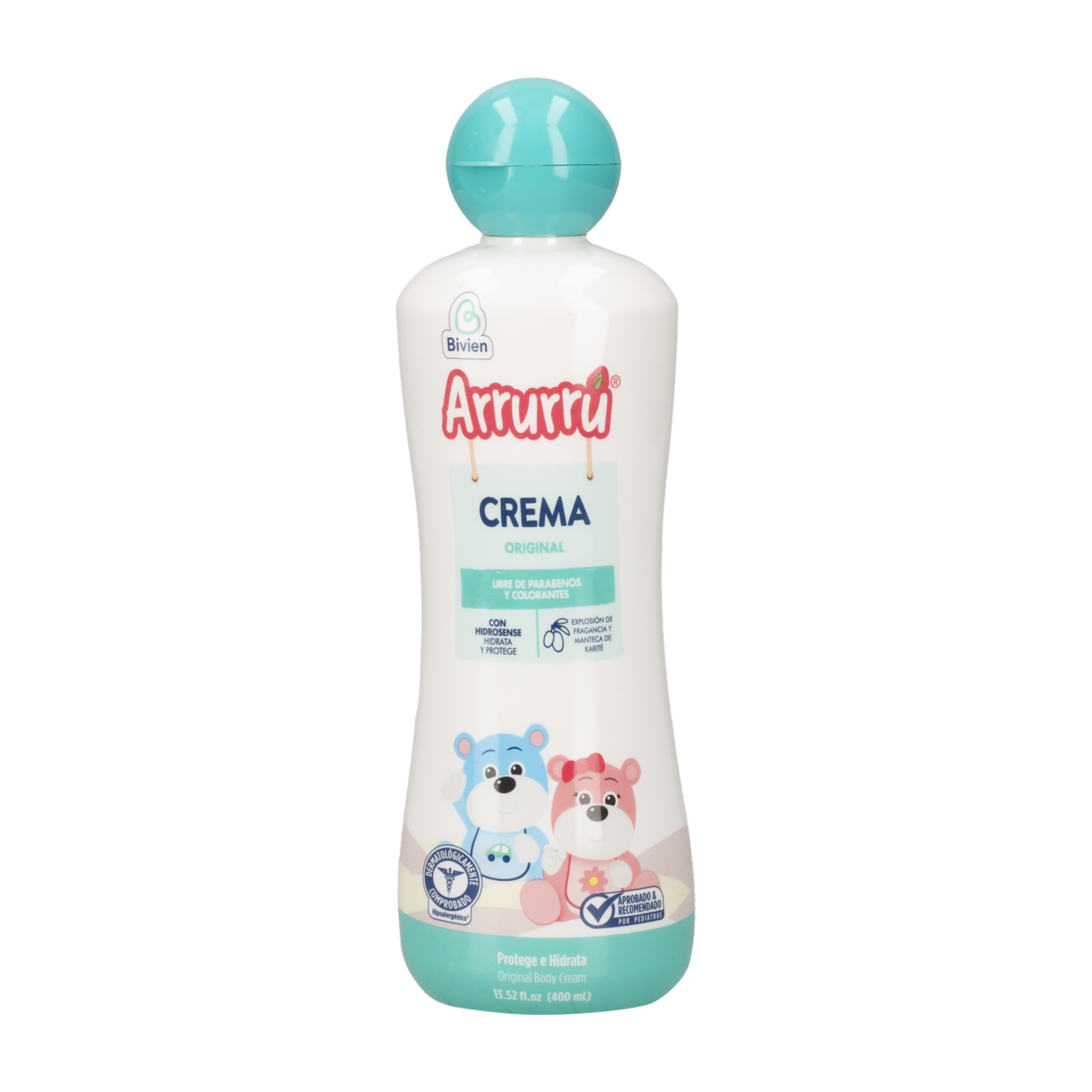 Crema Corporal Infantil Original ARRURRÚ 400 Ml