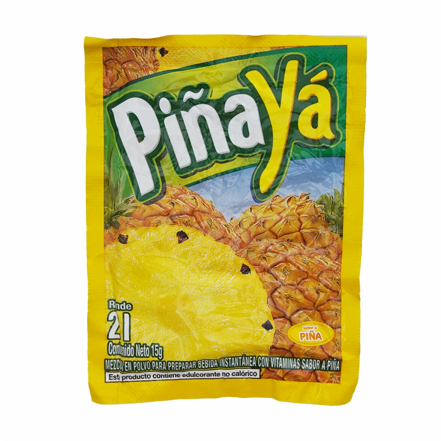Jugo En Polvo Sabor A Piña YA 15 G