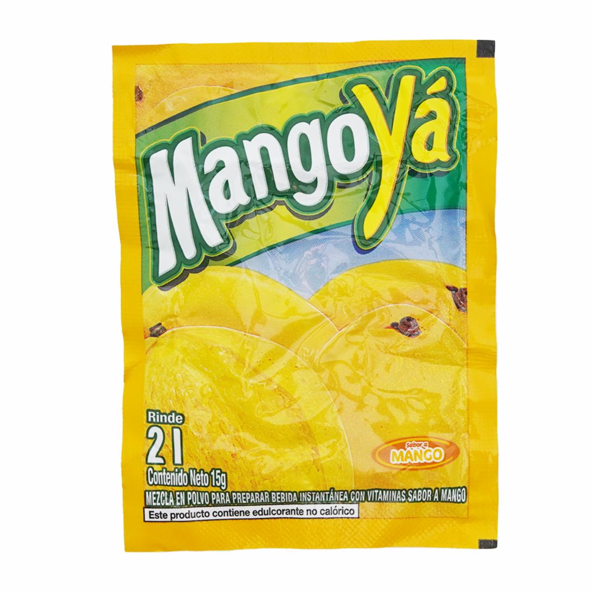 Jugo Concentrado En Polvo Sabor A Mango YA 15 G