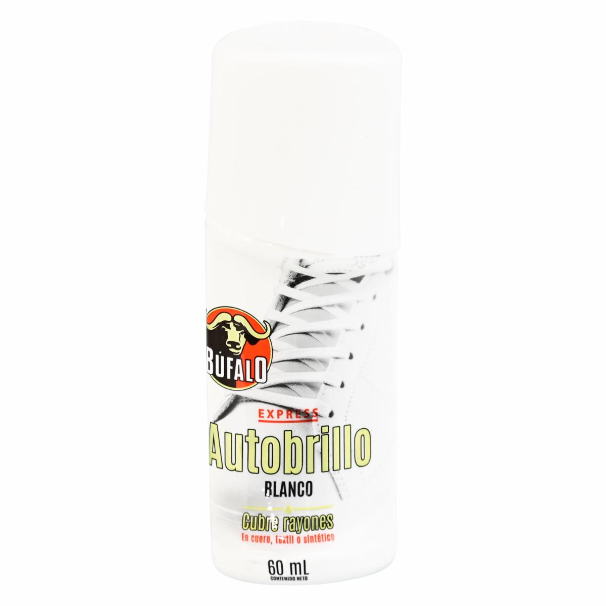 Betún Líquido Tono Blanco. BÚFALO Por 60 Ml