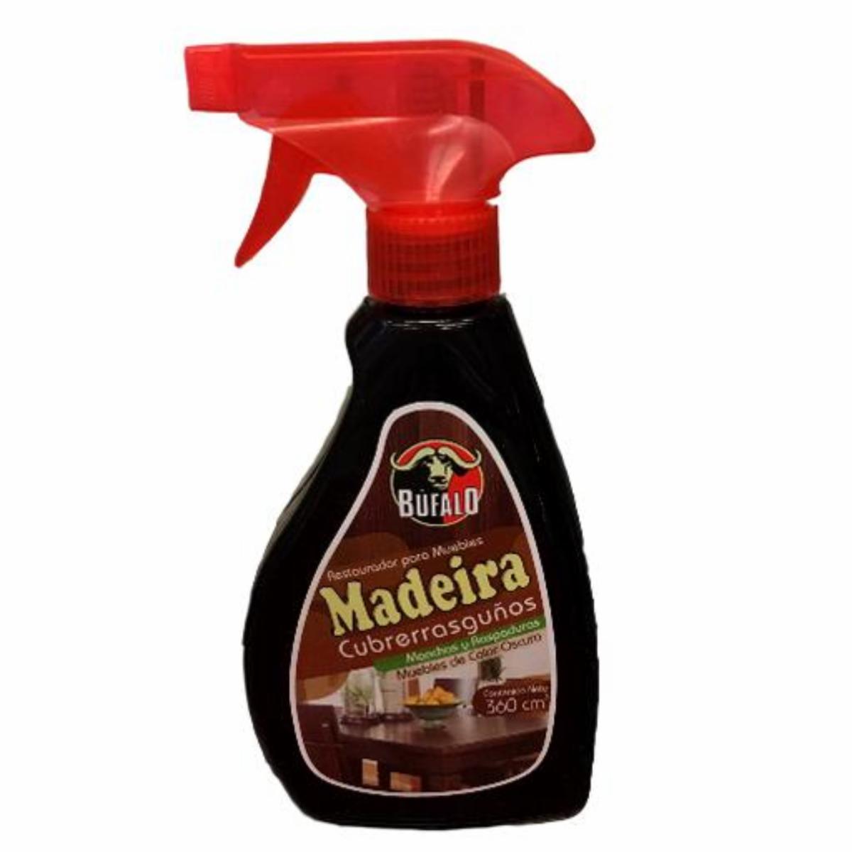 Spray Restaurador Cubre Rasguños BÚFALO 360 Ml