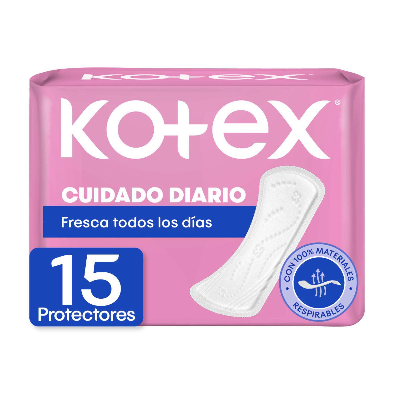 Protectores Diarios Normal KOTEX X 15 Uds