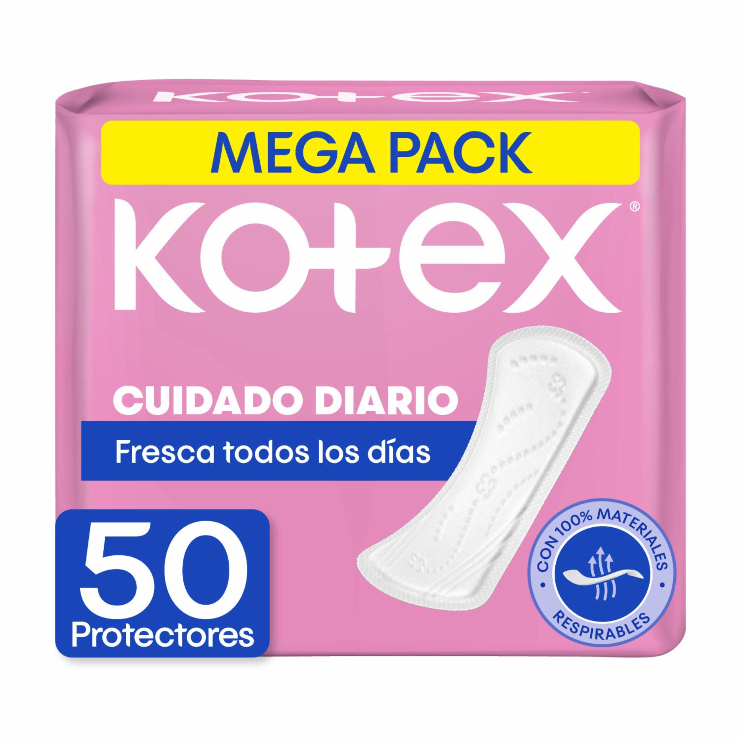 Protectores Diarios Normal KOTEX X 50 Uds