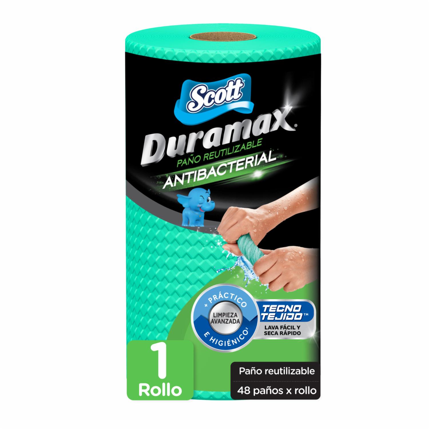 Paño Reutilizable Duramax Antibacterial 48 hojas SCOTT Unidad