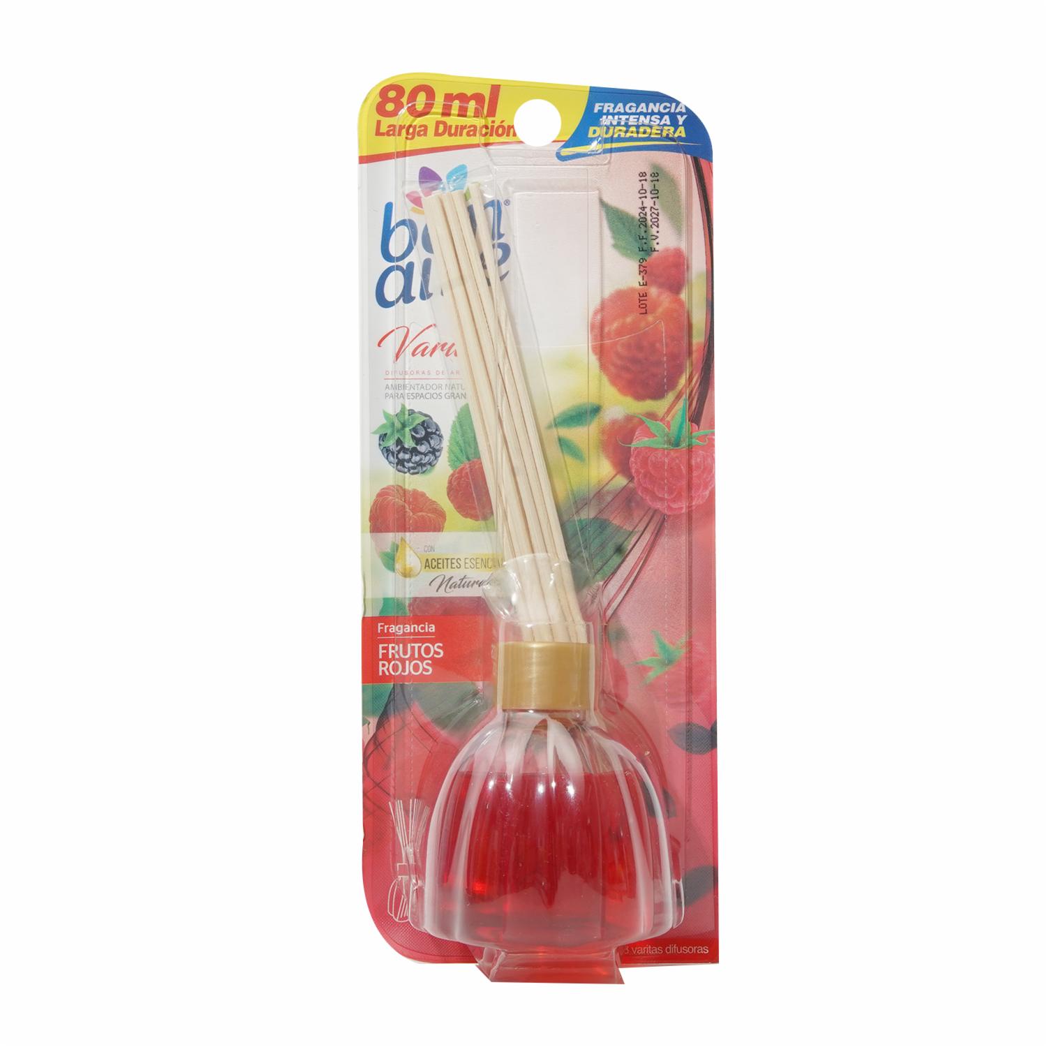 Desodornate Ambiental En Varitas Fragancia A Frutos Rojos BONAIRE 80 Ml