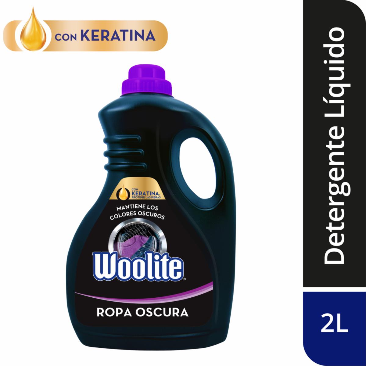 Detergente Líquido Ropa Negra Y Oscura WOOLITE 2000 Ml