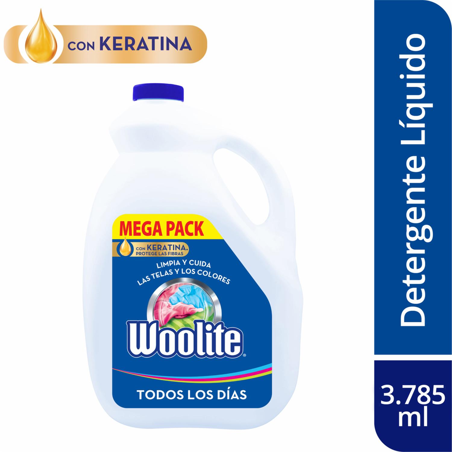 Detergente Líquido Con Keratina WOOLITE 3785 Ml