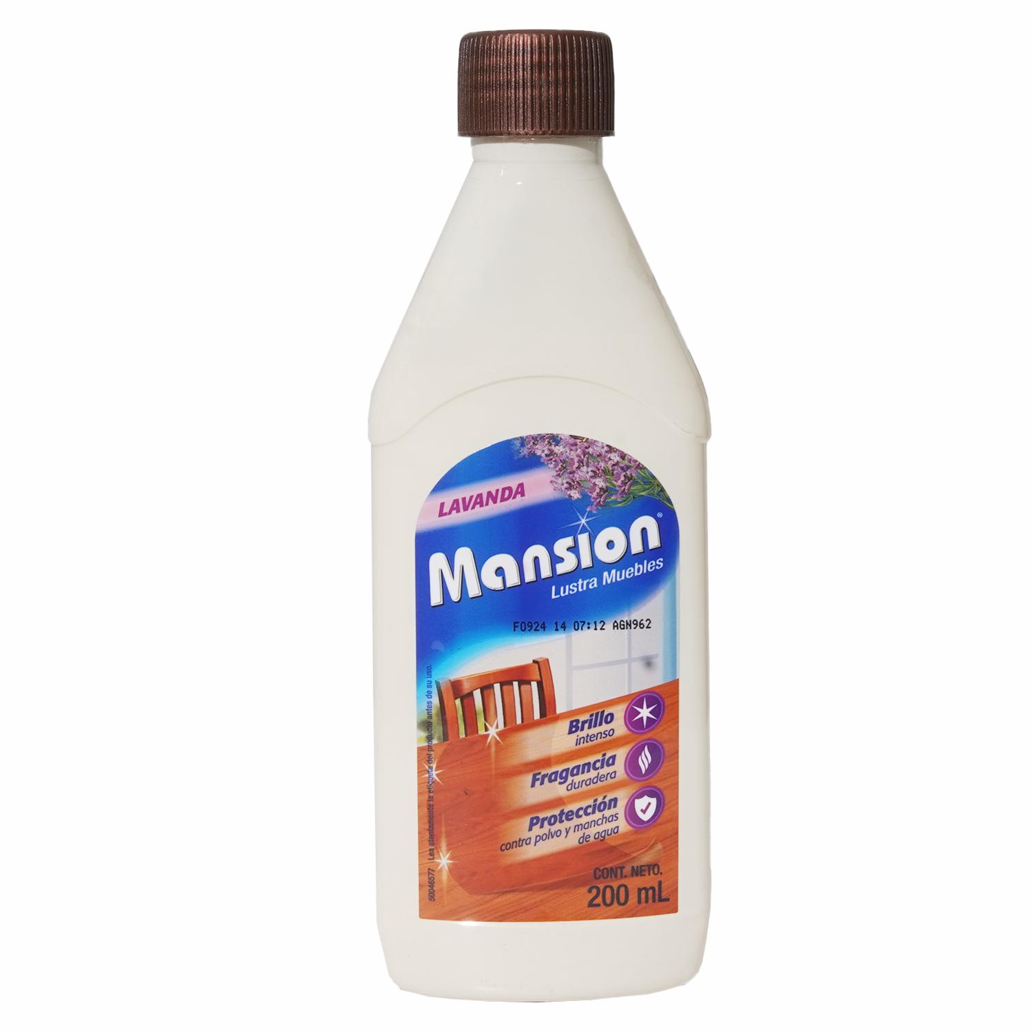 Limpiador En Crema De Muebles Lavanda MANSION 200 Ml