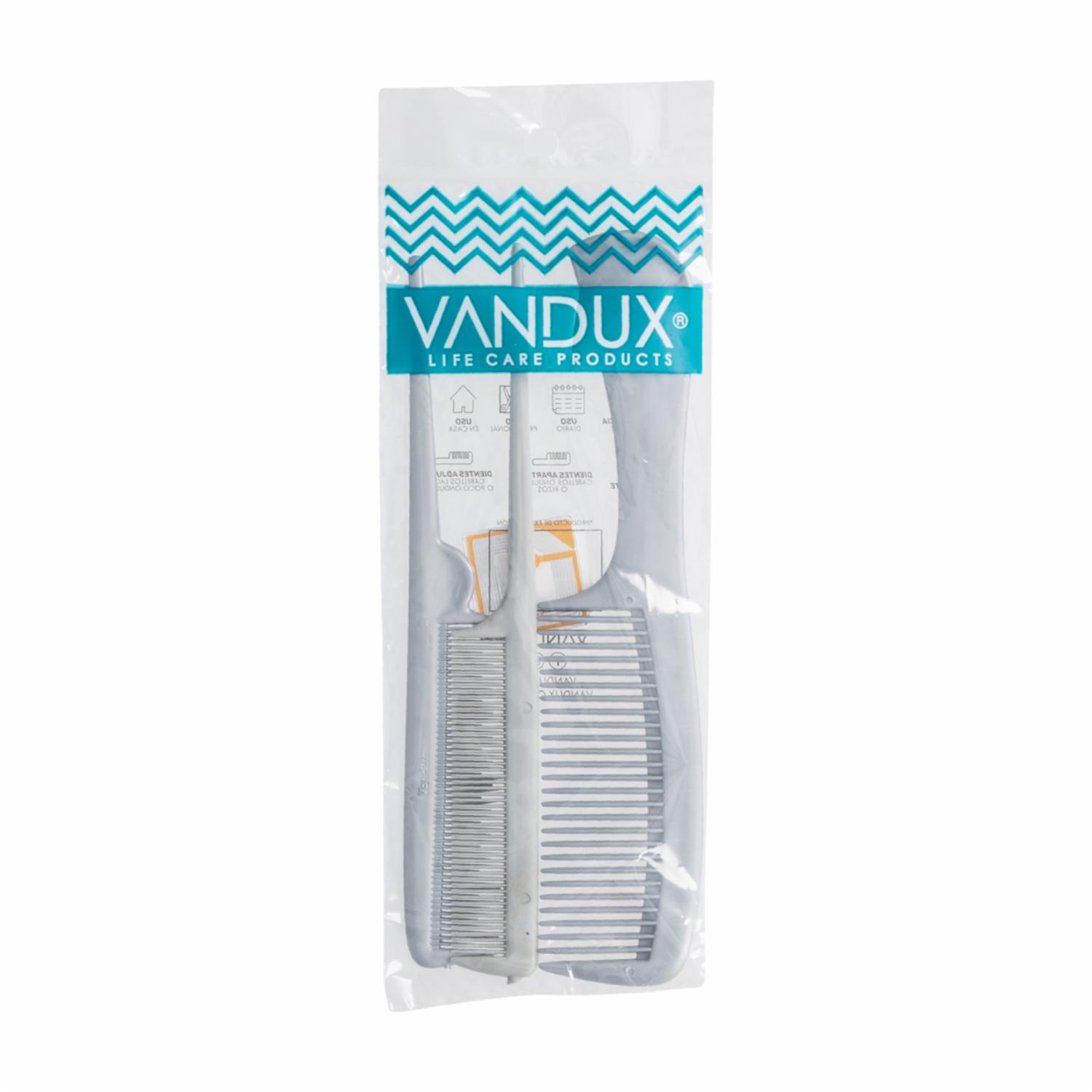 Peine De Cabello De Titanium VANDUX X3Uds
