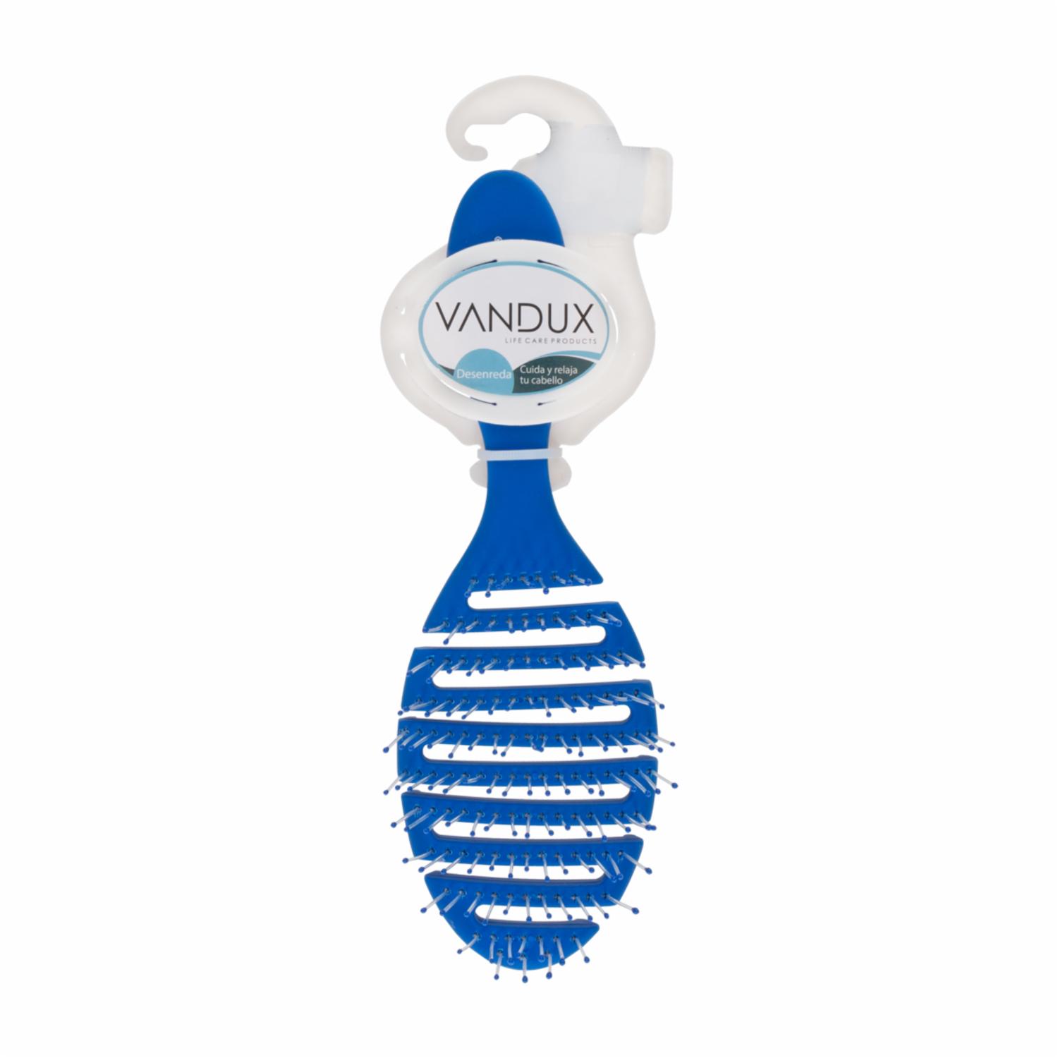 Cepillo De Cabello Bend Desenredante Soft Touch VANDUX Mediano