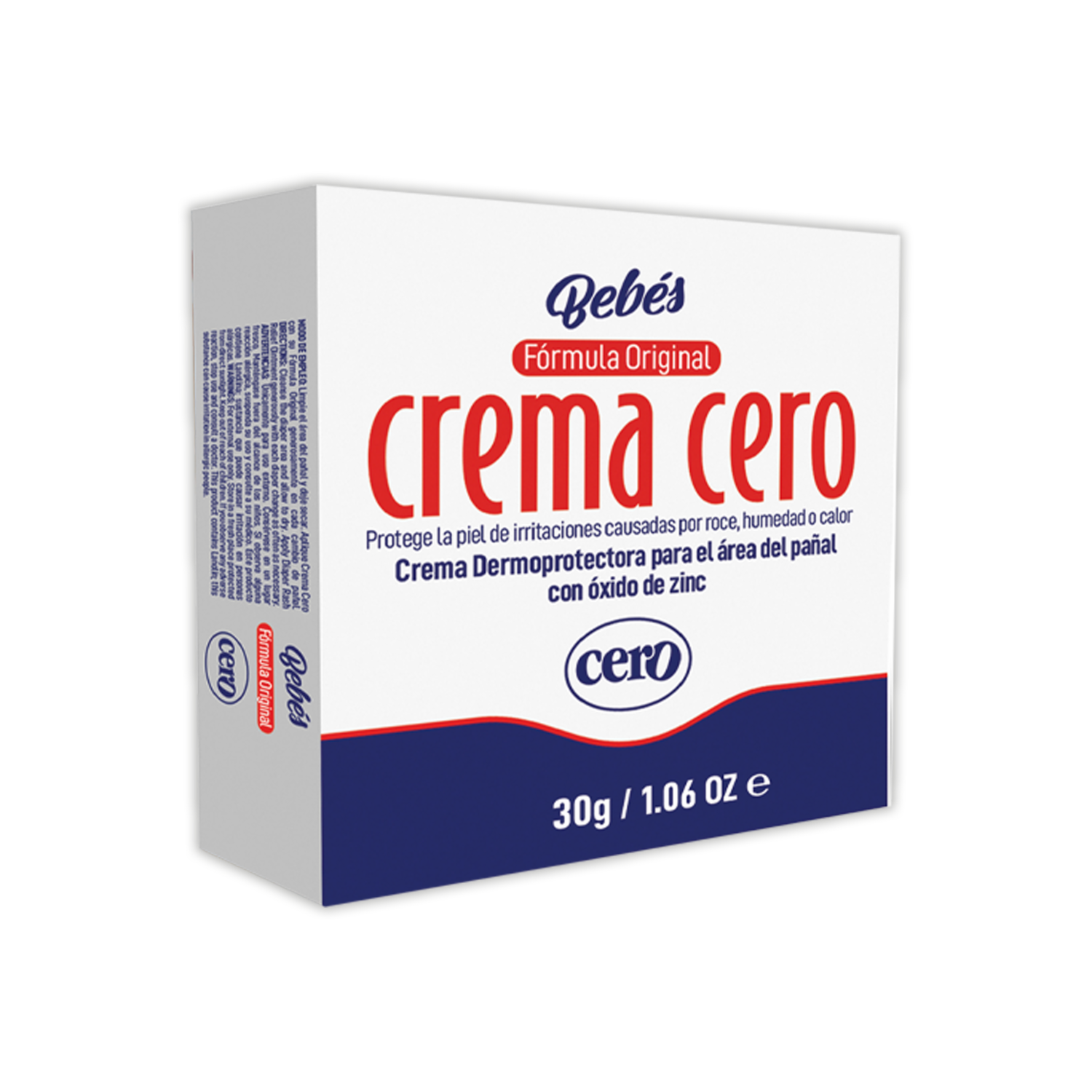 Crema Dermoprotectora Original Tubo Antipañalitis CERO 114 G