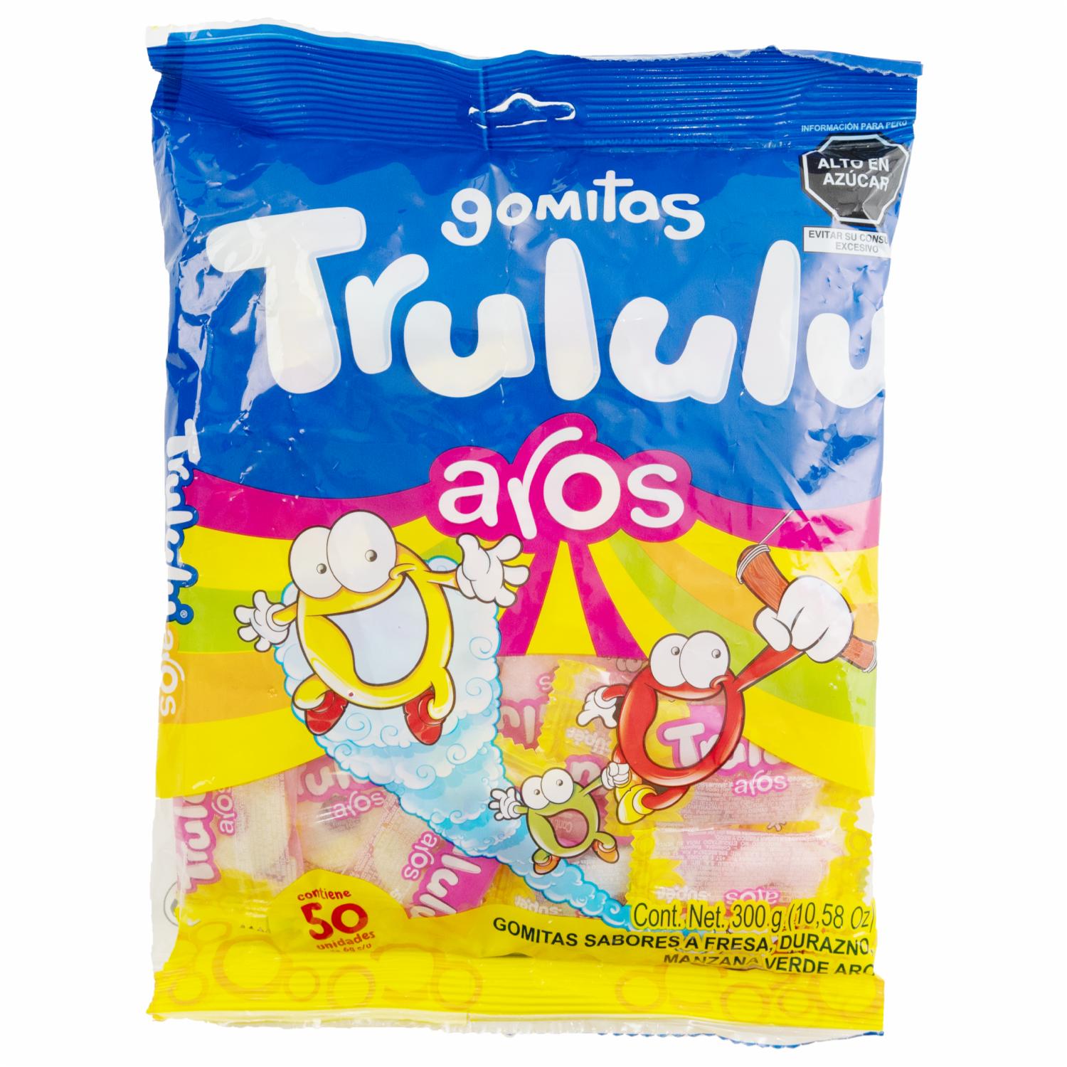 Gomas En Aritos TRULULU 300 G