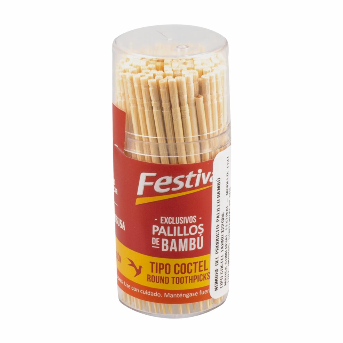 Palillos De Coctel FESTIVAL 150 Uds