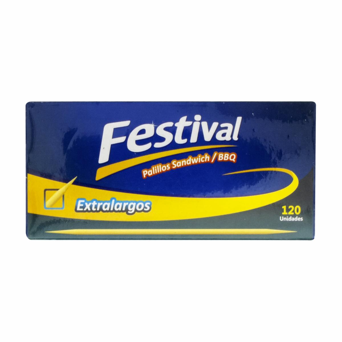 Palillos Extralargo FESTIVAL 1 X 140 Uds