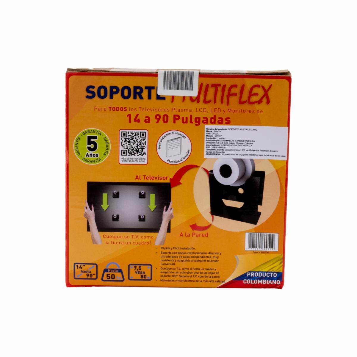 Soporte Para Tv Con Brazo Giratorio SONYA 14″ A 90″