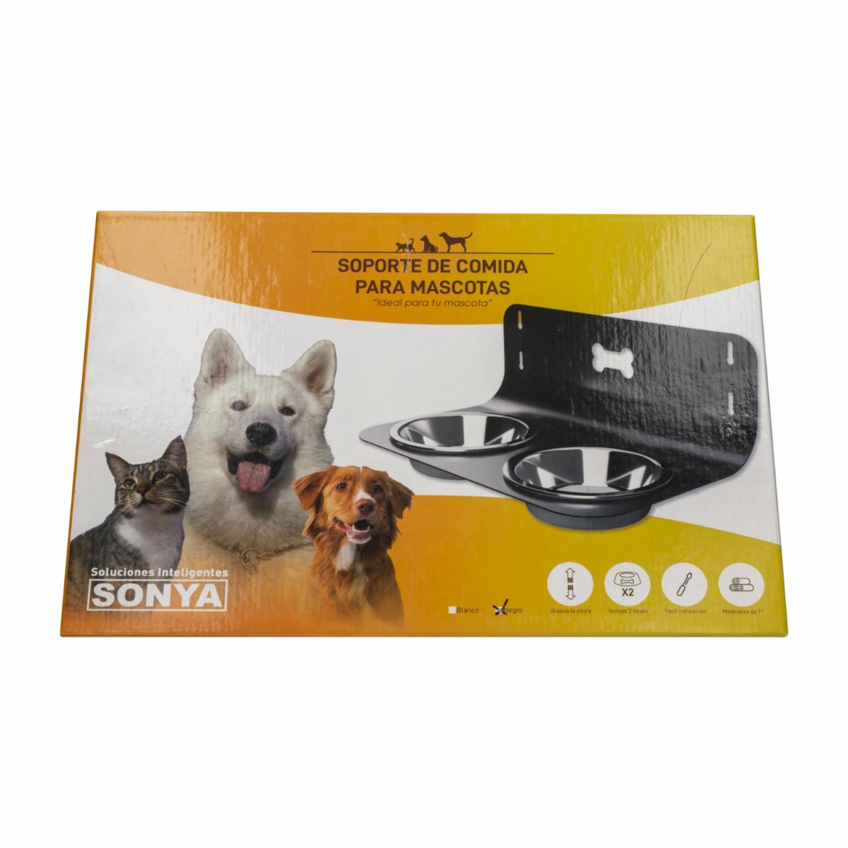 Soporte Para Platos De Comida De Perros SONYA Mediano