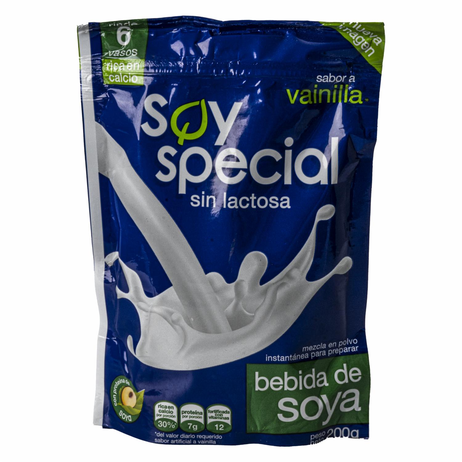 Leche De Soya Vainilla SOY SPECIAL 200 G