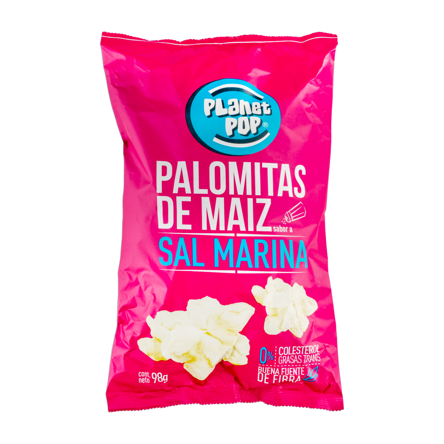 Palomitas De Maíz Con Sal Marina PLANET POP 98 G