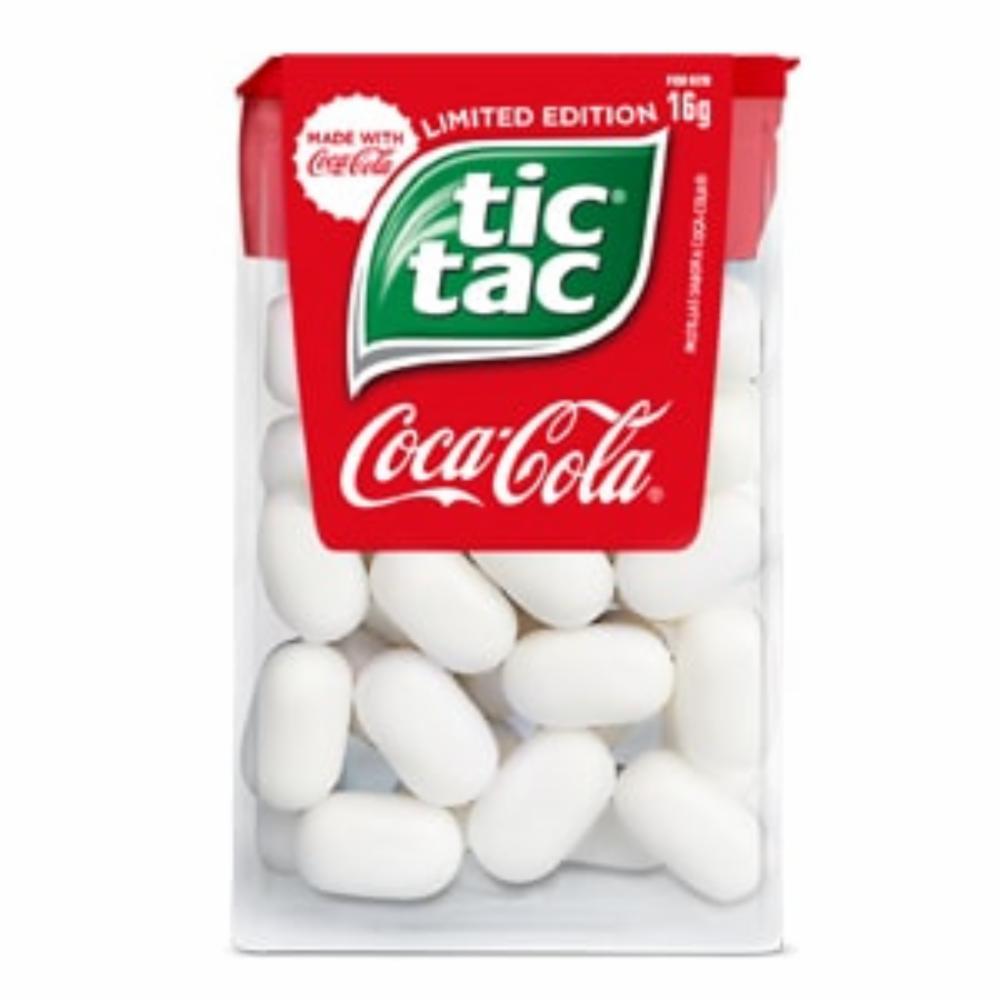 Caramelo Masticable Sabor A Coca Cola TIC TAC 16 G