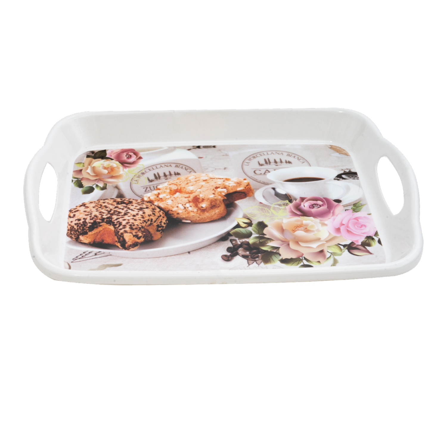 Bandeja Rectangular Borde Redondo Grande Diseño VAJILLAS SABANA Unidad