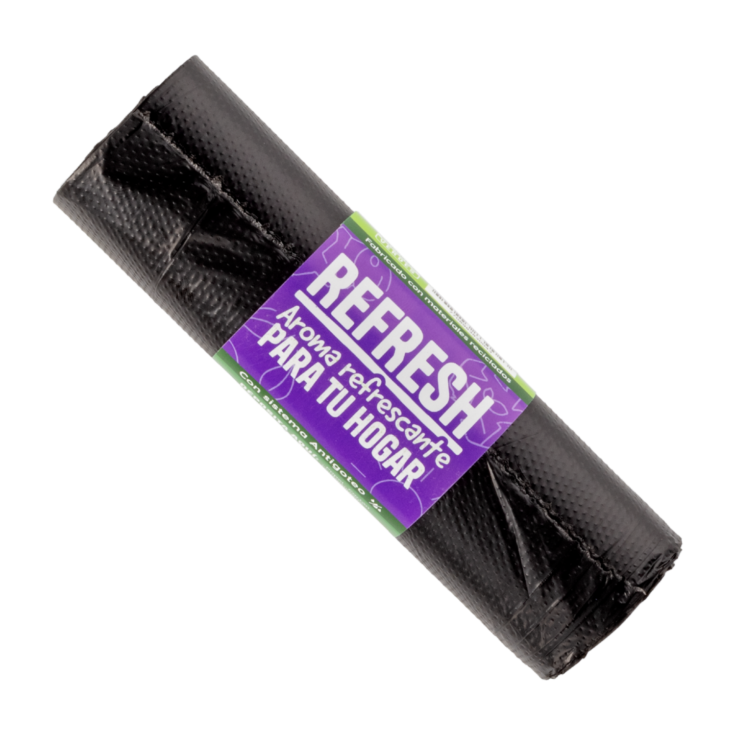 Bolsa De Basura Sistema Anti-goteo Ecológica Negra X 10 Uds EKUOX 65 X 90 Cm