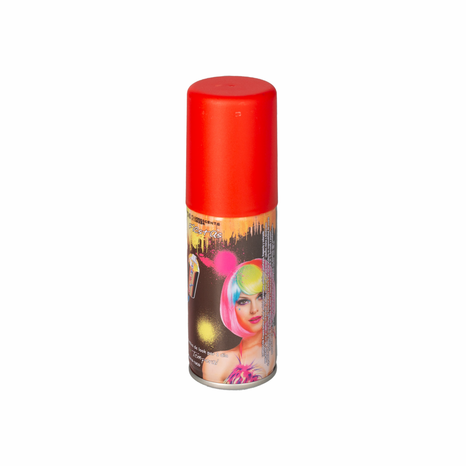 Tinte De Cabello Temporal En Spray Color Roja PELUCA LOCA 100 Ml