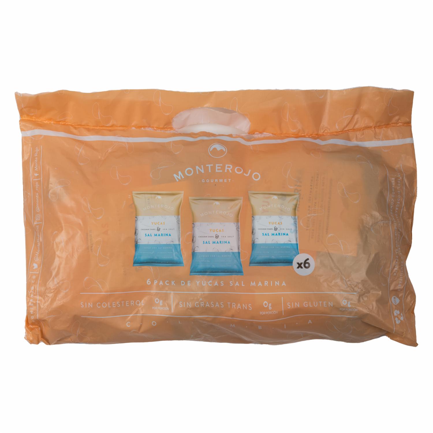 Yucas Con Sal Marina MONTE ROJO 150 g