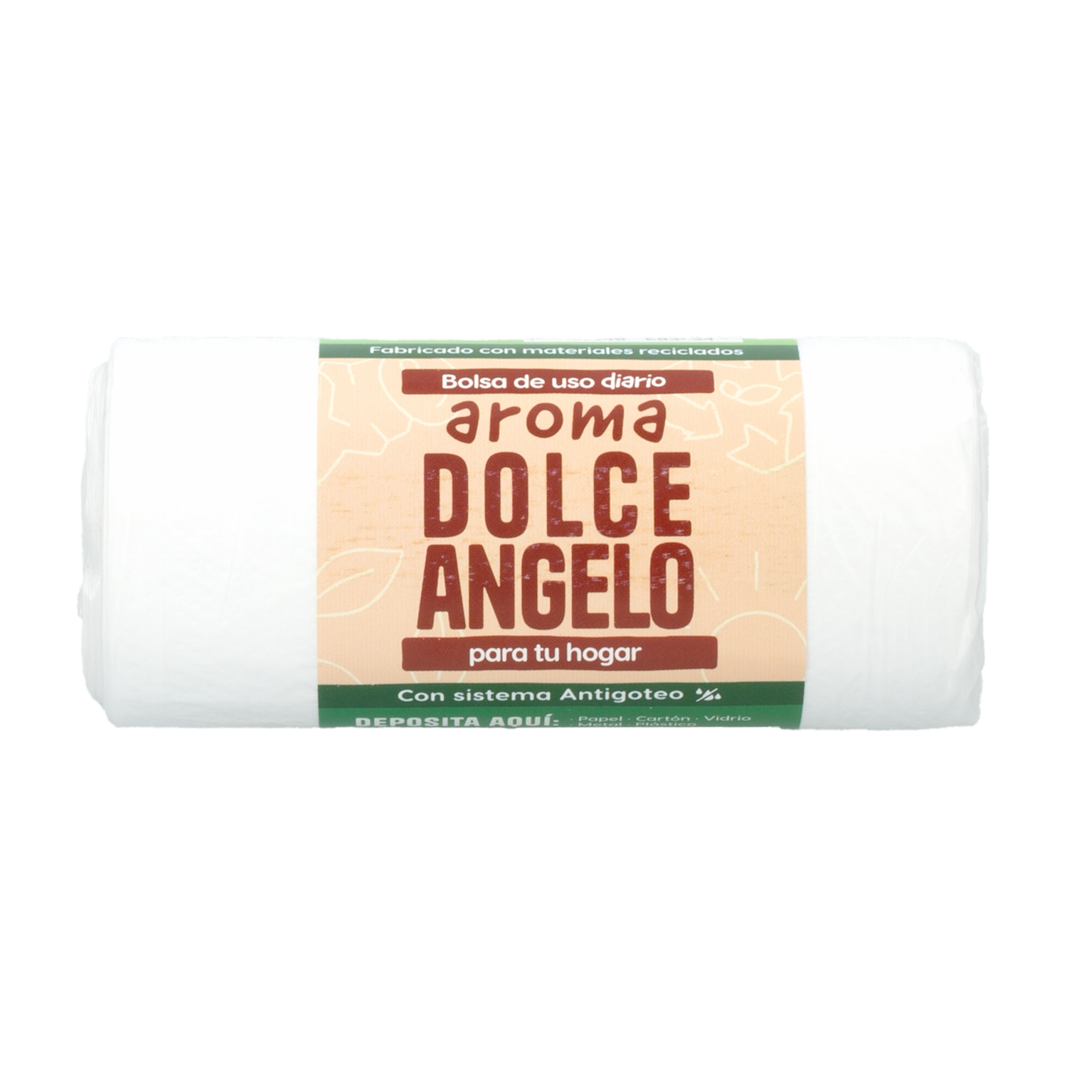 Bolsas De Basura Sistema Antigoteo Aroma Dolce Angelo X 30 Uds EKUOX 43 X 48 Cm
