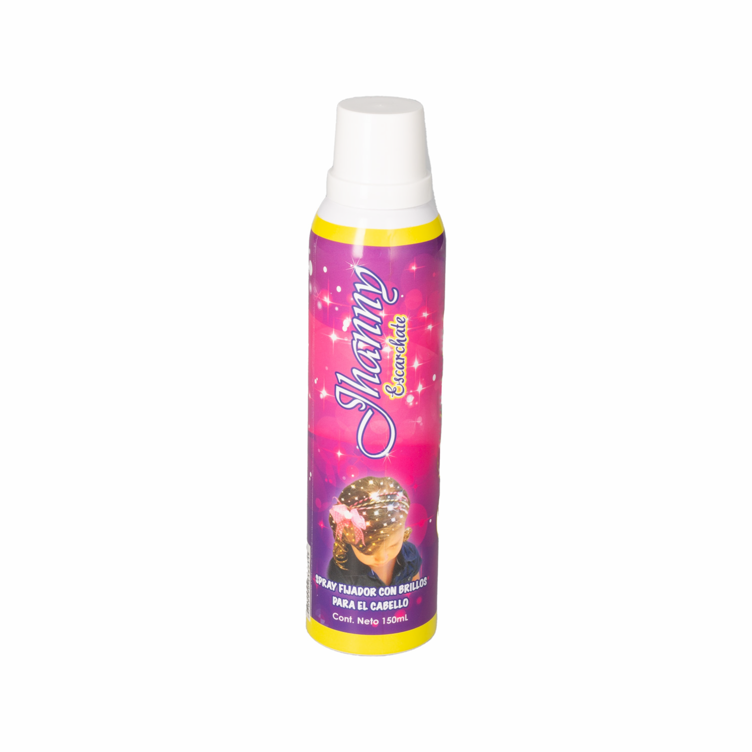 Laca Para Cabello Escarchate Plateada JHANNY ESCARCHATE 150 Ml