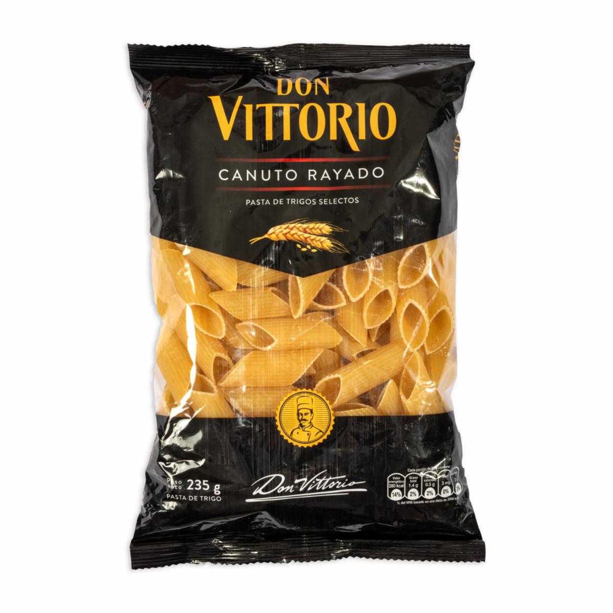 Fideo Canuto Rayado DON VITTORIO 235 G