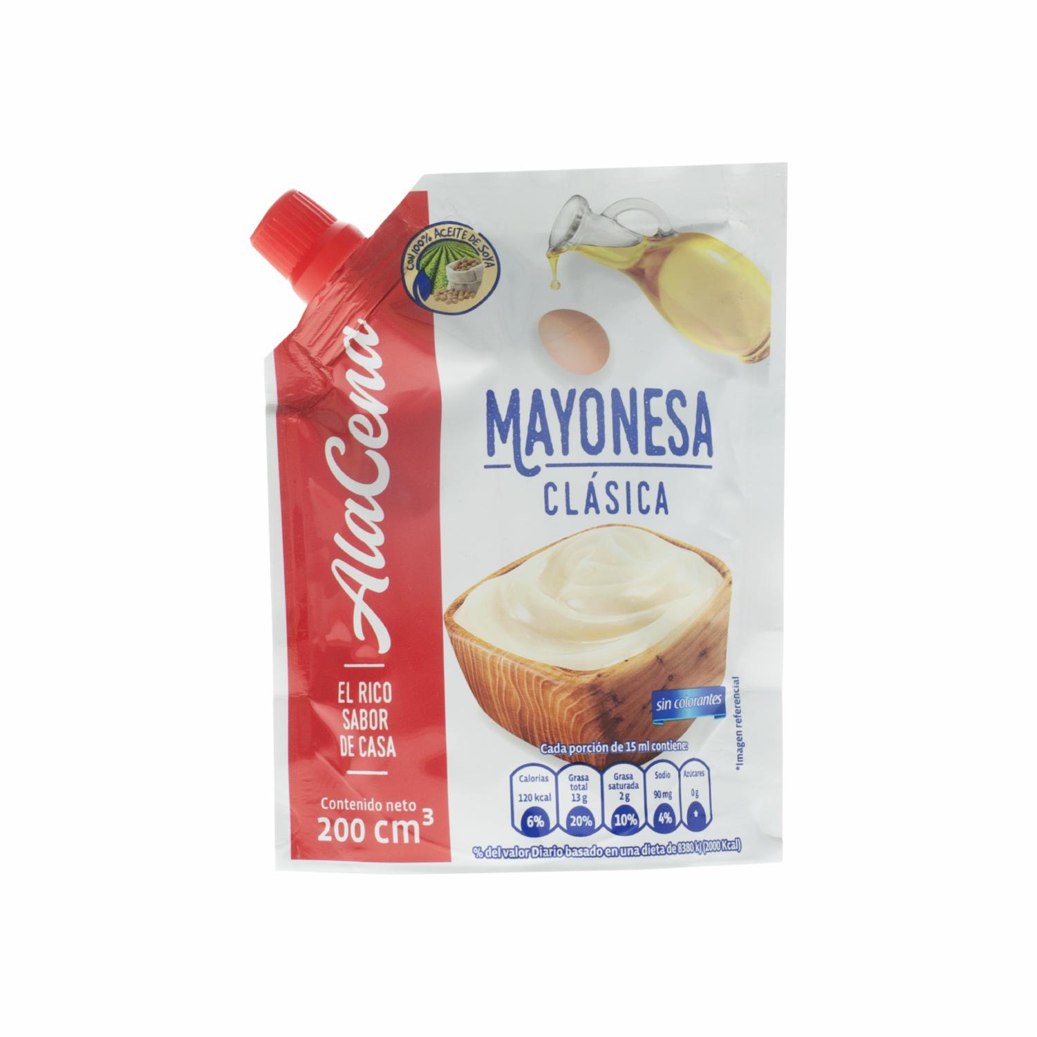 Mayonesa Clásica ALACENA 200 Cc