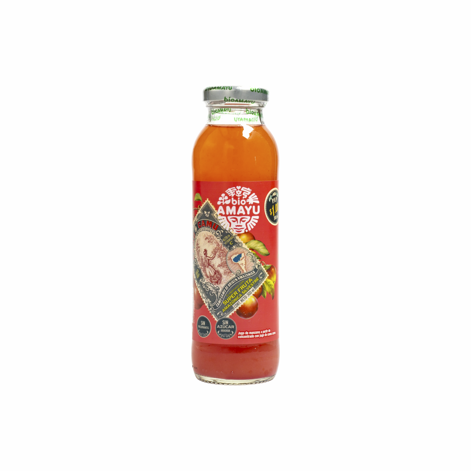 Jugo De Manzana Y Camu BIO 300 Ml
