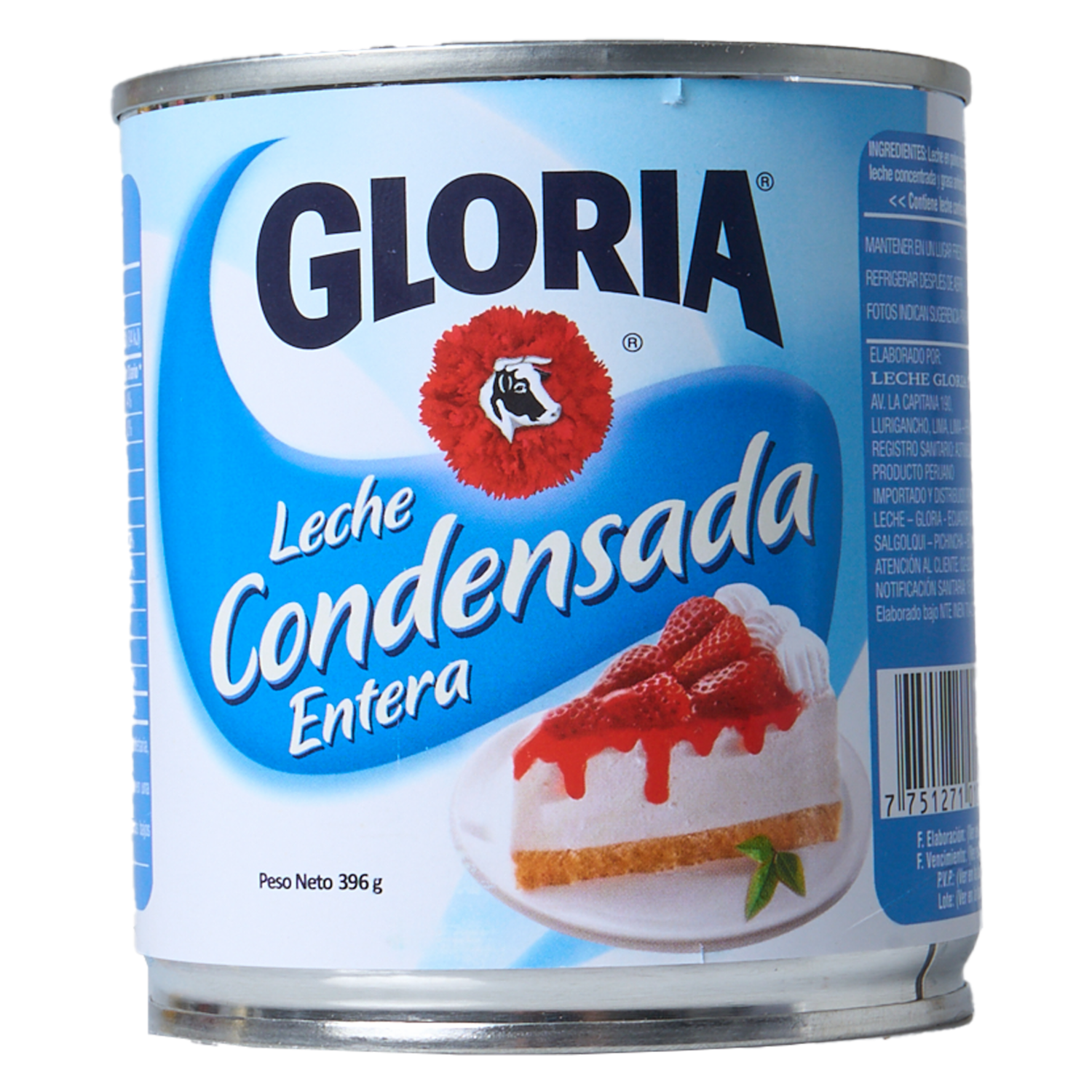 Leche Condensada Entera GLORIA 395 g