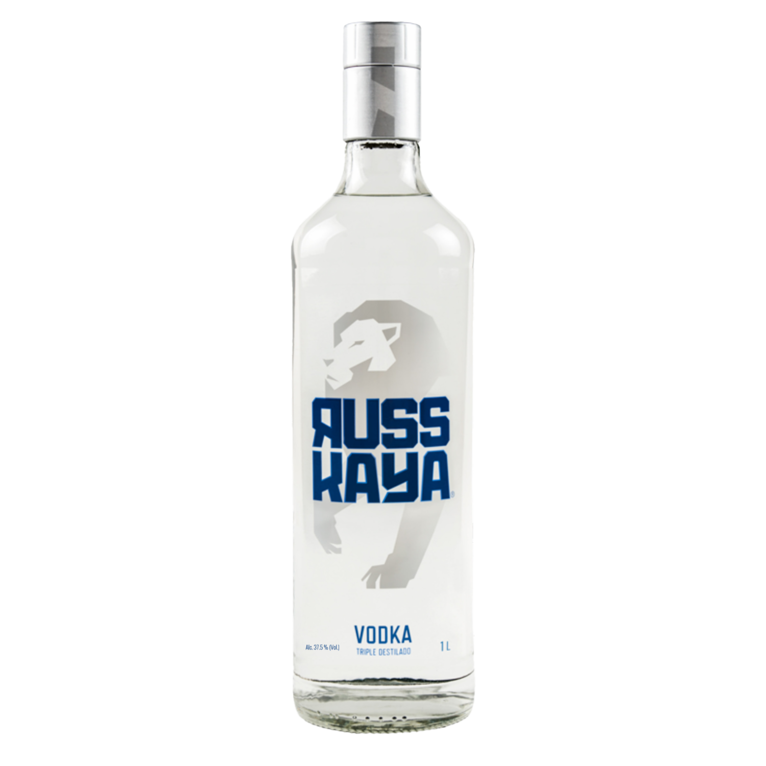 Vodka Triple Destilado Neutro RUSSKAYA 1000 Ml