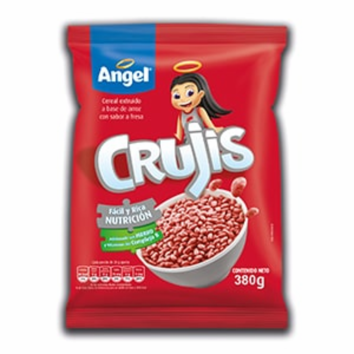 Cereal Crocante Sabor A Fresa CRUJIS 380 G