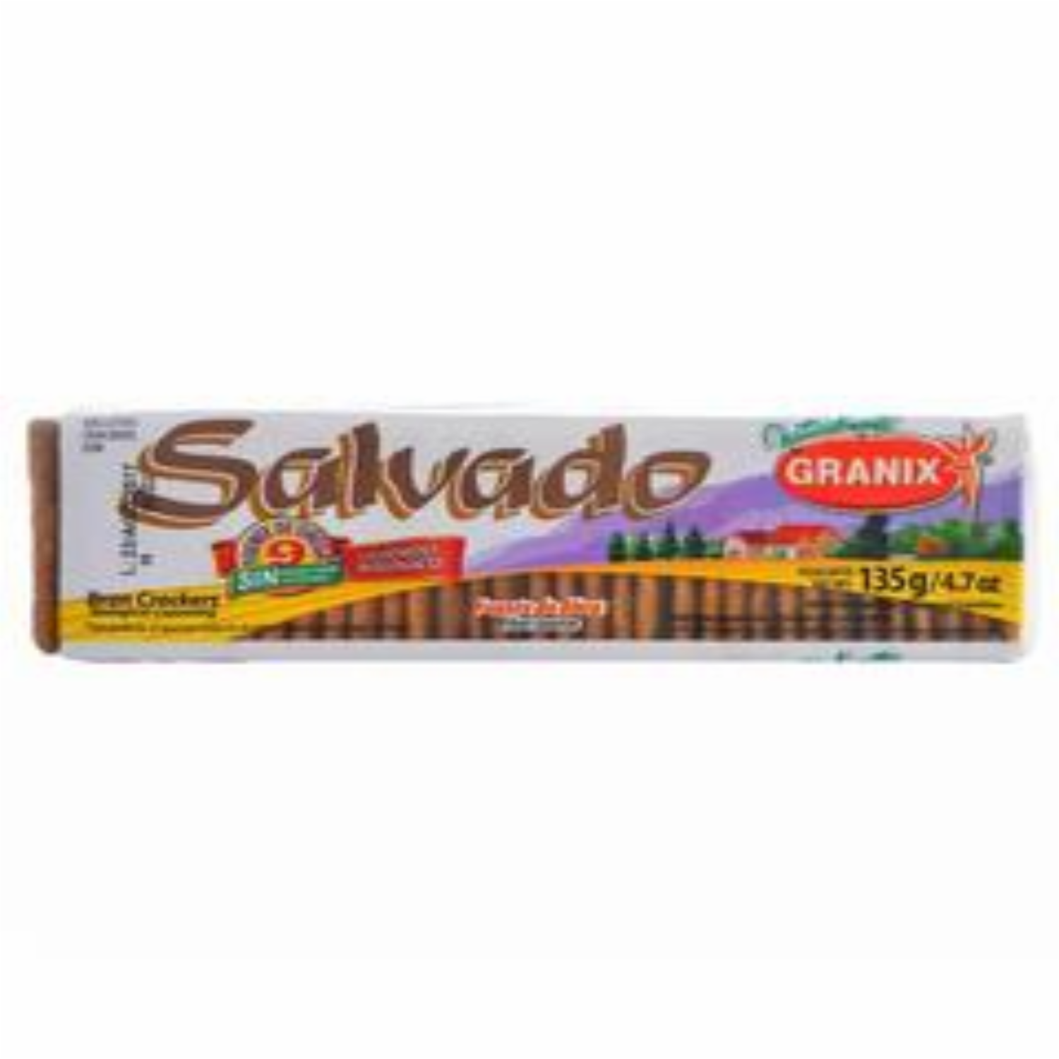 Galletas Crackers Salvado Naturalmente GRANIX 135 g